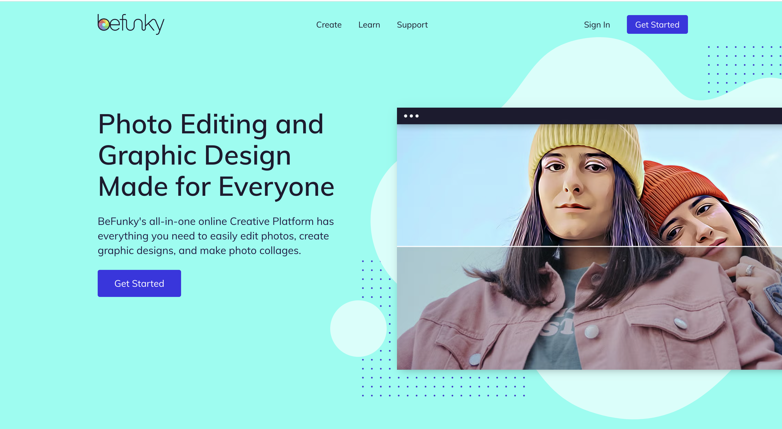 BeFunky - Kreatív online képszerkesztő