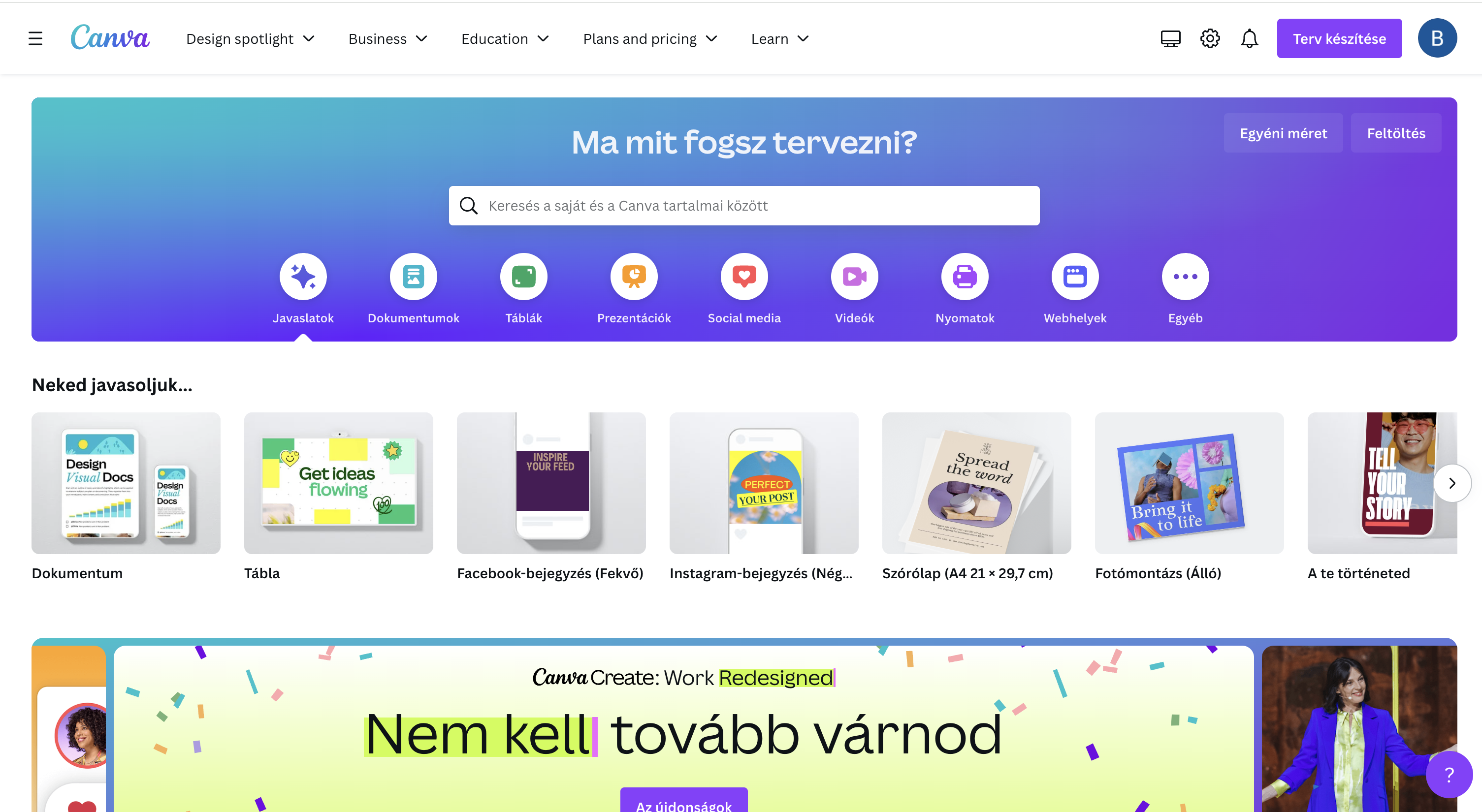 Canva online képszerkesztő